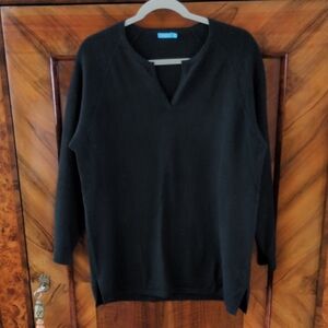 J McLaughlin Black Cashmere Sweater